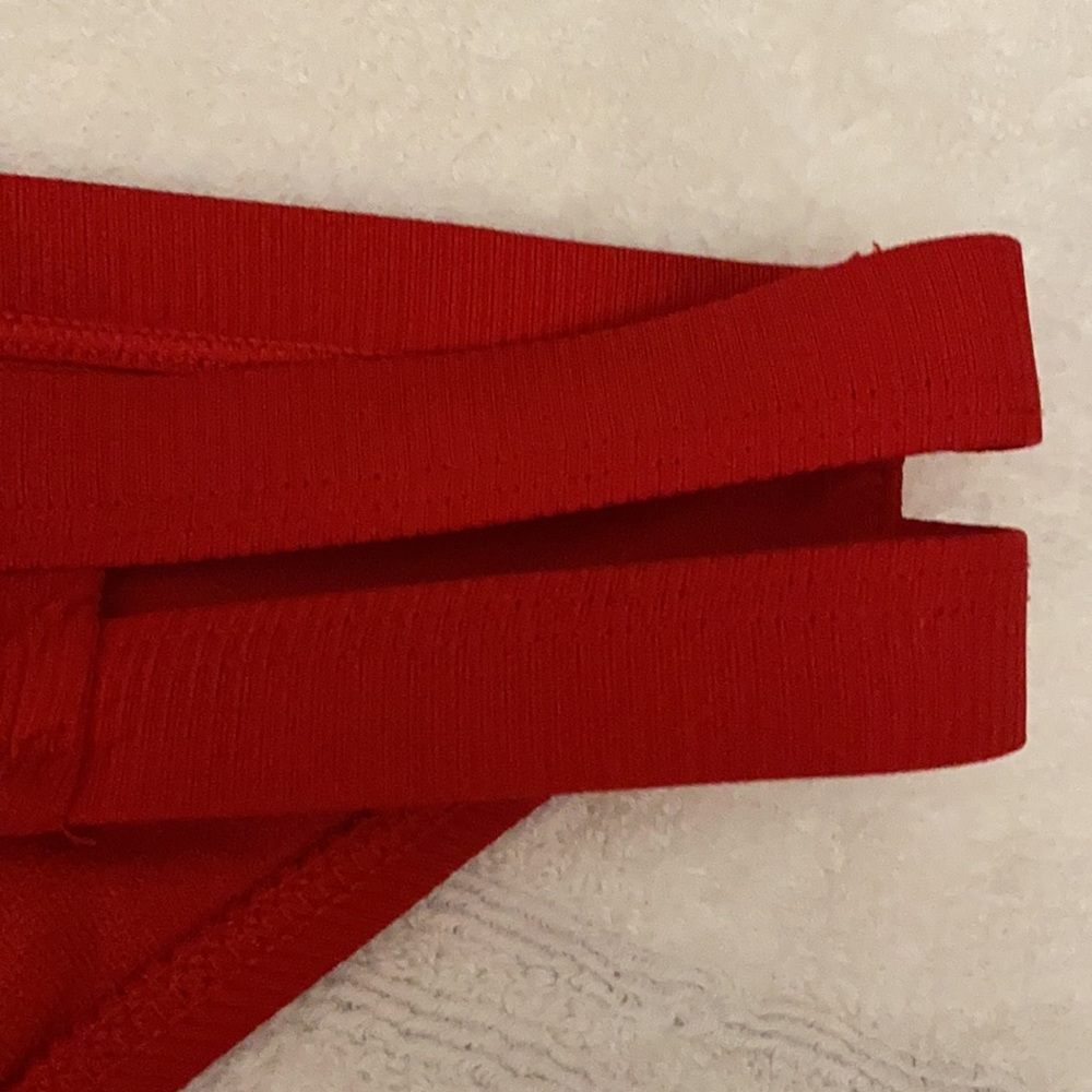 Red Size s Women’s Bikini Bottom